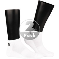 BOSS Black Herren Socken weiß Baumwolle unifarben von BOSS Black