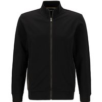 BOSS Black Herren Pullover schwarz Baumwolle unifarben von BOSS Black