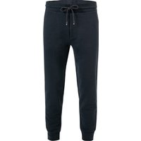 BOSS Black Herren Sweatpants blau Baumwolle von BOSS Black