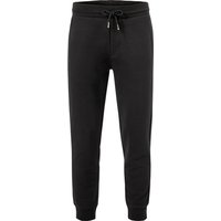 BOSS Black Herren Sweatpants schwarz Baumwolle von BOSS Black