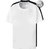 BOSS Black Herren T-Shirts schwarz Baumwolle unifarben von BOSS Black