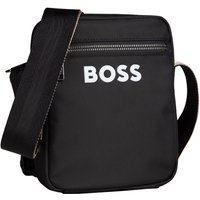 BOSS Black Herren Umhängetasche schwarz Kunstleder von BOSS Black