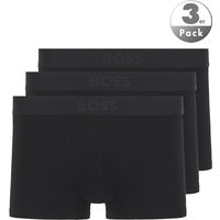 BOSS Black Herren Trunks schwarz Baumwolle & Mix unifarben von BOSS Black