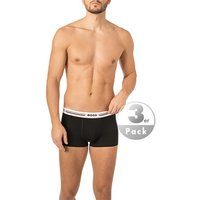 BOSS Black Herren Trunks schwarz Viskose unifarben von BOSS Black