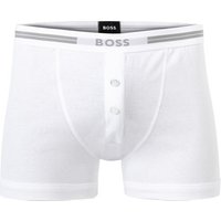 BOSS Black Herren Unterwäsche Weiß Baumwolle unifarben von BOSS Black