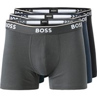 BOSS Black Herren Trunks blau,grau,schwarz Baumwolle & Mix unifarben BOSS Black Herren Trunks blau,grau,schwarz Baumwolle & Mix unifarben von BOSS Black