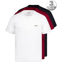 BOSS Black Herren T-Shirts rot Baumwolle von BOSS Black
