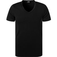 BOSS Black Herren T-Shirts schwarz Baumwolle & Mix unifarben von BOSS Black