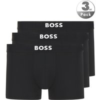 BOSS Black Herren Trunks schwarz Mikrofaser unifarben von BOSS Black