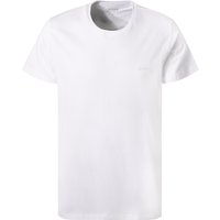 BOSS Black Herren T-Shirts weiß Reine Baumwolle unifarben von BOSS Black