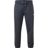 BOSS Black Herren Jogpants blau Baumwolle von BOSS Black