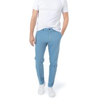 BOSS Black Herren Chino blau Baumwolle Slim Fit von BOSS Black