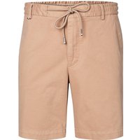 BOSS Black Herren Shorts braun Baumwolle von BOSS Black