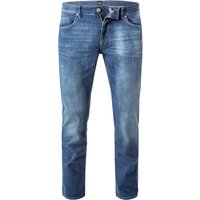 BOSS Black Herren Jeans blau Baumwoll-Stretch Slim Fit von BOSS Black