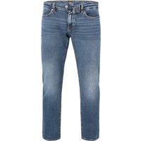 BOSS Black Herren Jeans blau Baumwoll-Stretch Slim Fit von BOSS Black