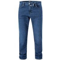 BOSS Black Herren Jeans blau Baumwoll-Stretch von BOSS Black