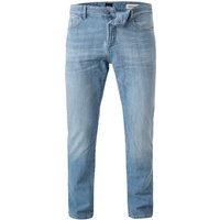 BOSS Black Herren Jeans blau Baumwolle Slim Fit von BOSS Black