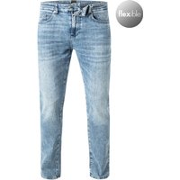 BOSS Black Herren Jeans blau Baumwolle Slim Fit von BOSS Black