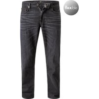 BOSS Black Herren Jeans grau Baumwolle von BOSS Black