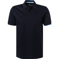BOSS Black Herren Polo-Shirt blau von BOSS Black
