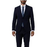 BOSS Black Herren Sakko blau Schurwolle Slim Fit von BOSS Black