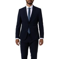 BOSS Black Herren Sakko blau Schurwolle Slim Fit von BOSS Black