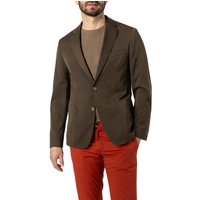 BOSS Black Herren Sakko braun Schurwolle Slim Fit von BOSS Black