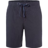 BOSS Black Herren Shorts blau Baumwolle von BOSS Black