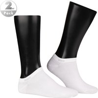 BOSS Black Herren Sneakersocken weiß Baumwolle unifarben von BOSS Black