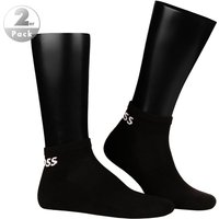 BOSS Black Herren Socken schwarz Baumwolle unifarben von BOSS Black