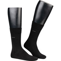 BOSS Black Herren Socken schwarz WO unifarben von BOSS Black