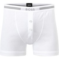 BOSS Black Herren Unterwäsche weiß Reine Baumwolle unifarben von BOSS Black