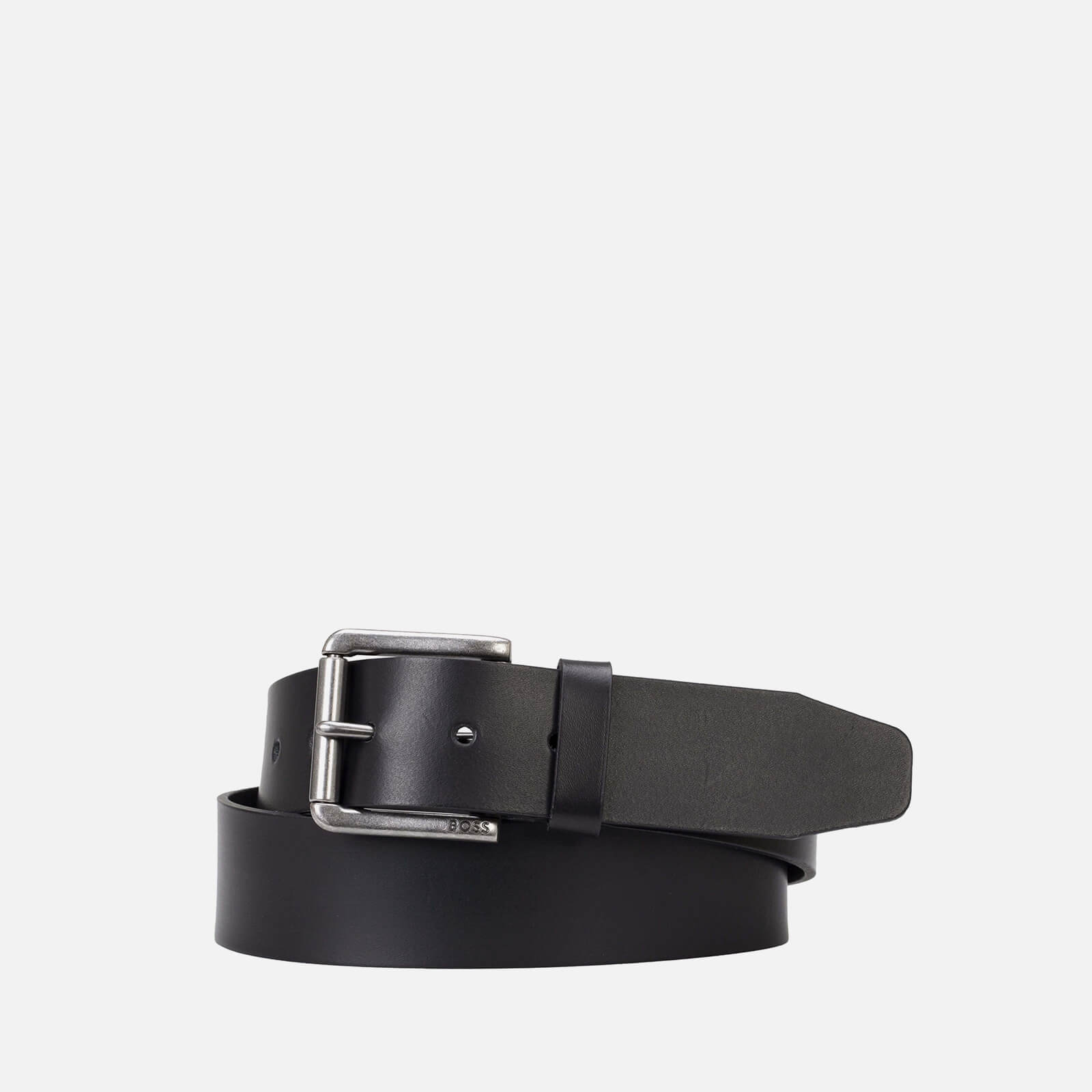 BOSS Joris Leather Belt - 100cm von BOSS Black