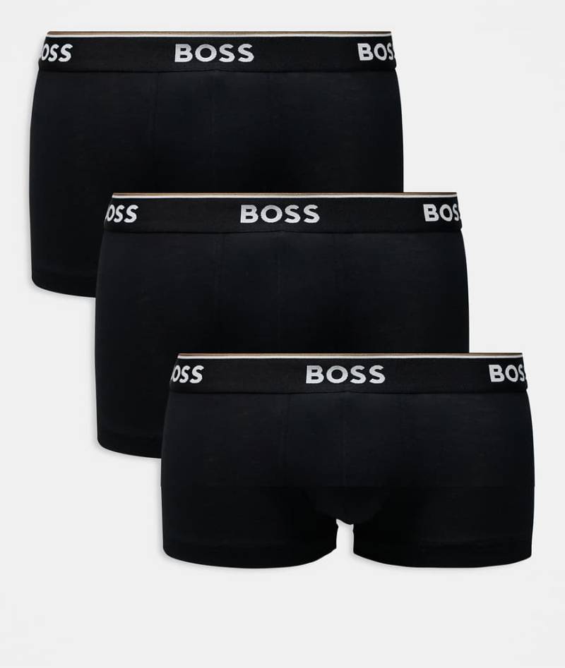 BOSS - Bodywear - 3er-Pack Unterhosen in Schwarz von BOSS Bodywear