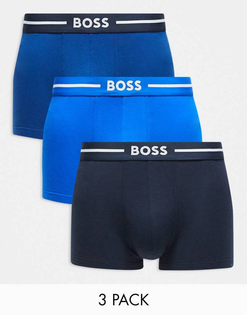 BOSS - Bodywear - 3er-Pack Unterhosen in verschiedenen Farben-Schwarz von BOSS Bodywear