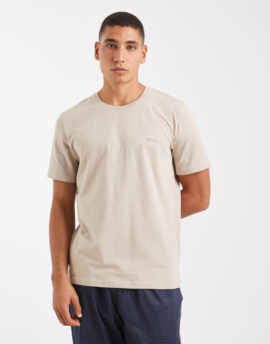BOSS Bodywear - Mixmatch - T-Shirt in Beige-Neutral von BOSS Bodywear