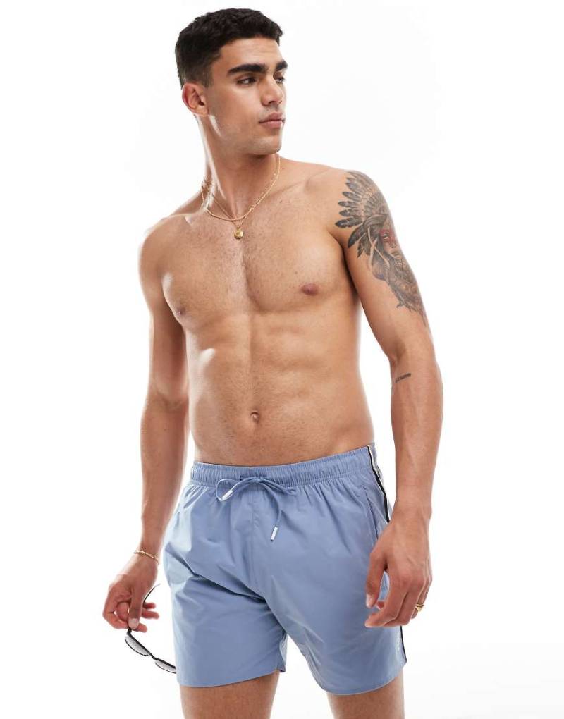 BOSS - Iconic - Badeshorts in Blau von BOSS Bodywear