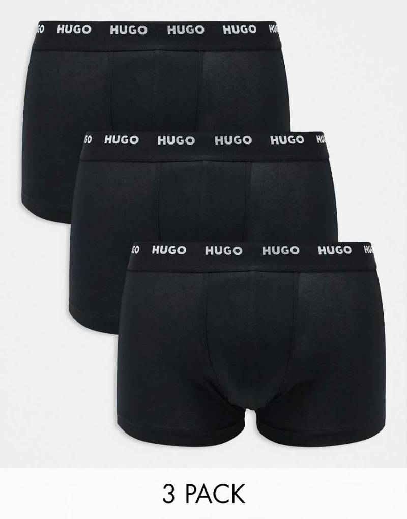 HUGO - Bodywear - Unterhosen in Schwarz im 3er-Pack von BOSS Bodywear