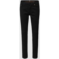 BOSS Orange Skinny Fit Jeans mit Label-Detail Modell "Delaware" in Black, Größe 31/32 von Boss Orange