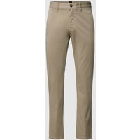 BOSS Orange Tapered Fit Chino mit Stretch-Anteil in Beige, Größe 32/34 von Boss Orange