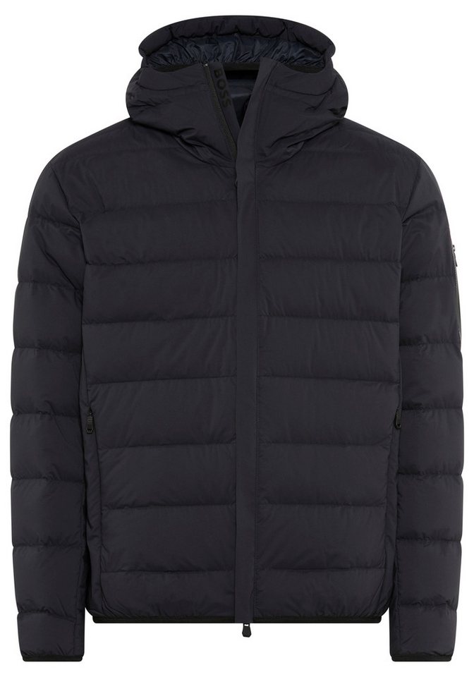 BOSS GREEN Daunenjacke OW Riplite JT HD abenehmbare Kapuze wasserabweisend regular fit, 4-Wege Stretch von BOSS GREEN