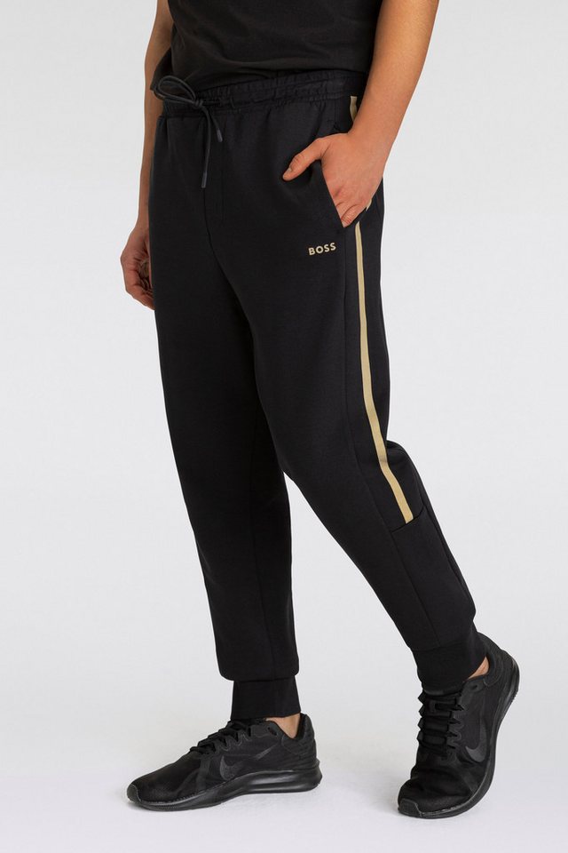 BOSS GREEN Jogginghose Hadikonos mit BOSS Logodruck von BOSS GREEN