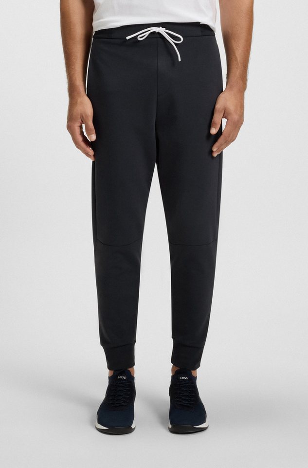 BOSS GREEN Jogginghose Pants Zone Regular fit, Tunnelzug, Mittlere Bundhöhe Trainingshose Sweathose von BOSS GREEN