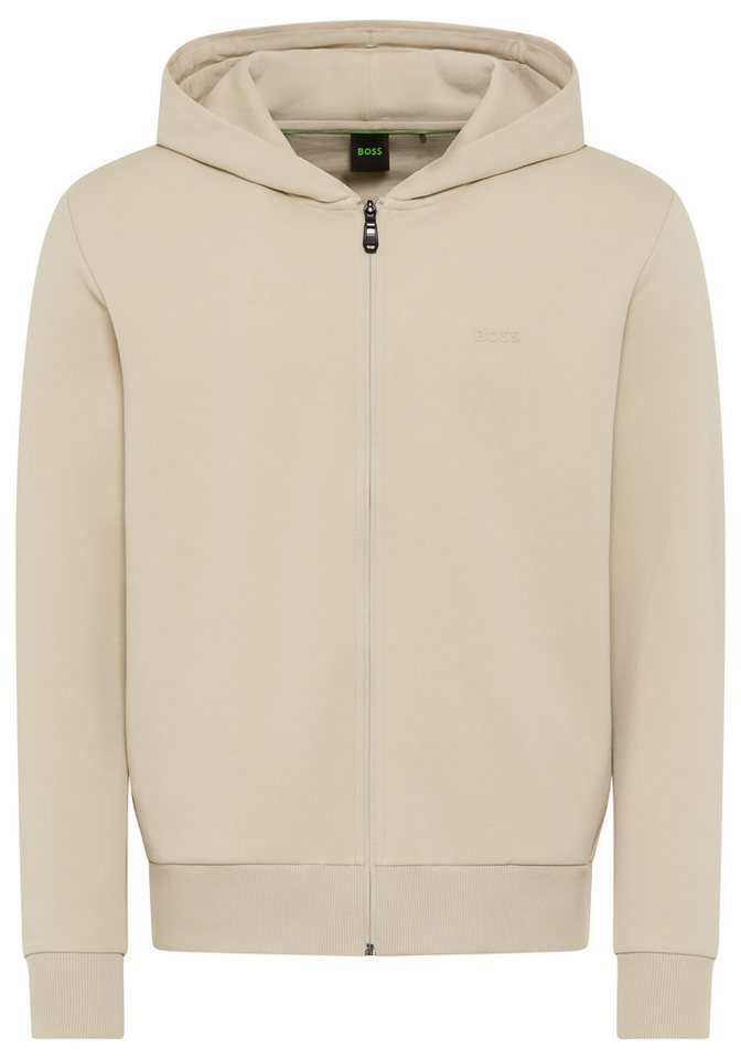 BOSS GREEN Kapuzensweatjacke Saggy mit BOSS Aufdruck von BOSS GREEN