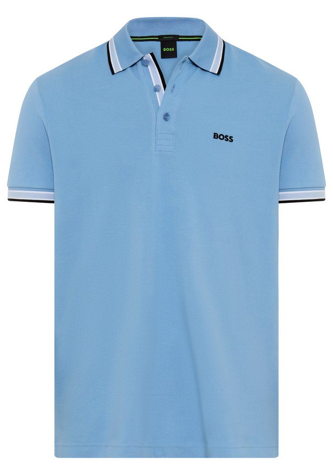 BOSS GREEN Poloshirt Paddy mit kontrastfarbenen Streifen am Kragen von BOSS GREEN