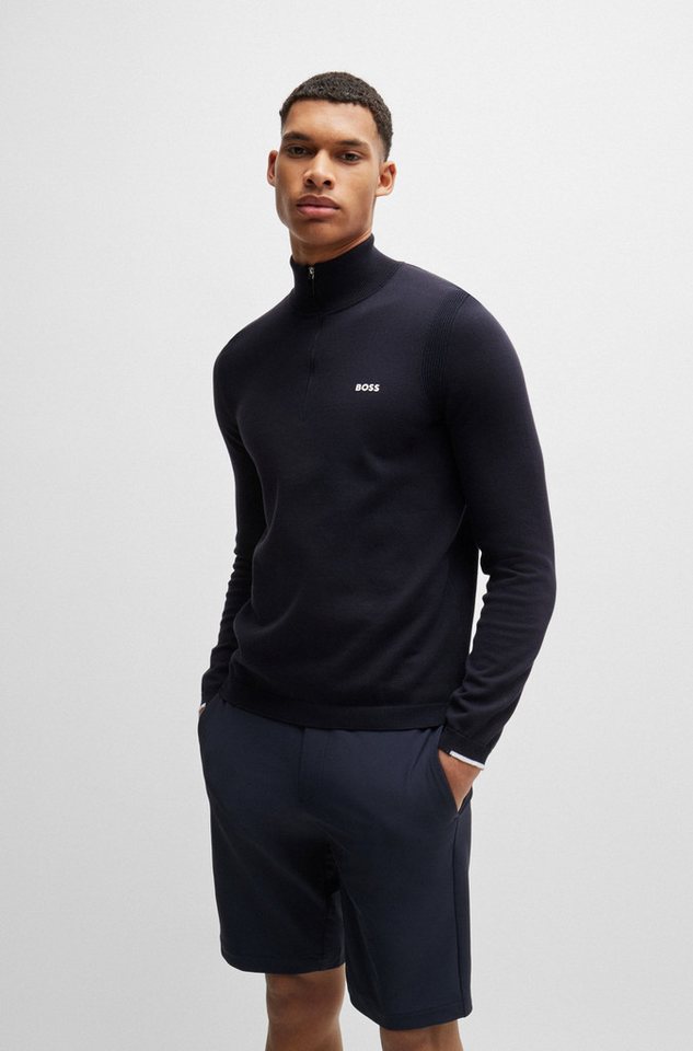 BOSS GREEN Strickpullover Ever-X QZ mit Reißverschluss von BOSS GREEN