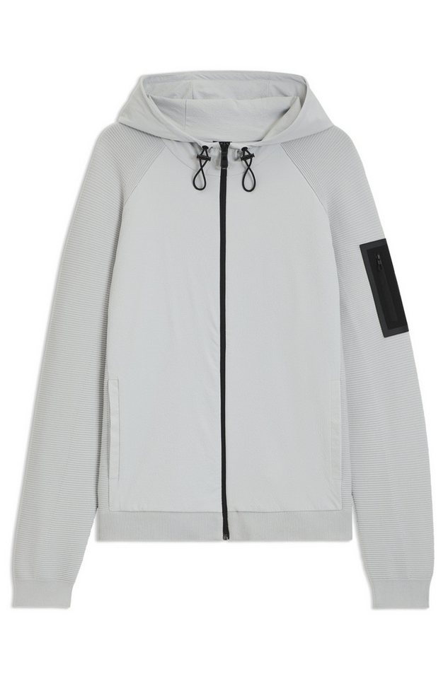 BOSS GREEN Strickpullover Jacke K_Urban Commuter - Regular Fit von BOSS GREEN
