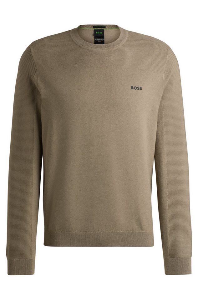 BOSS GREEN Strickpullover Strickpullover aus Dry-Flex-Gewebe - Gerade von BOSS GREEN