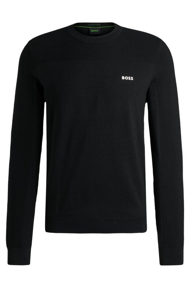 BOSS GREEN Strickpullover Strickpullover aus Dry-Flex-Gewebe - Gerade von BOSS GREEN