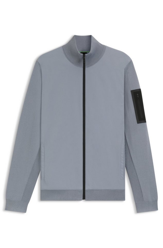 BOSS GREEN Strickpullover Sweatshirtjacke Momentum - Regular Fit BOSS GREEN Strickpullover Sweatshirtjacke Momentum - Regular Fit von BOSS GREEN